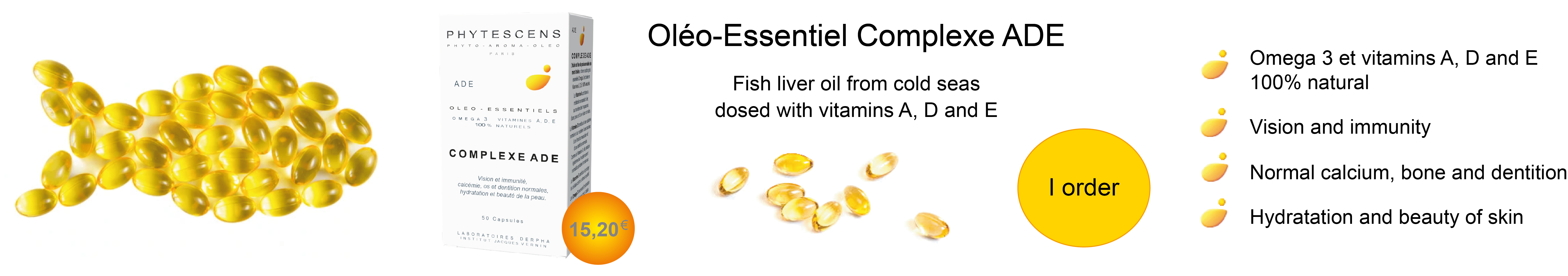 cod liver oil garateed in vitamines A D and E